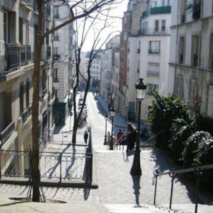 Studio Sacre-Coeur - Chappe Paris Extérieur photo